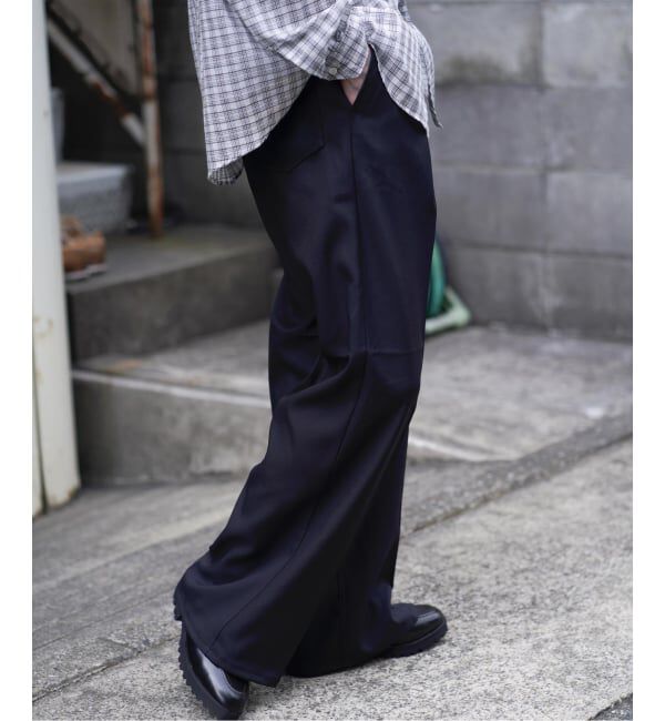 JOINT WORKS「Wrangler/ラングラー WRANCHER WIDE」|スラックス|ブラック