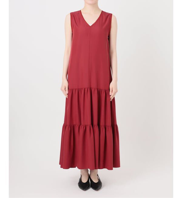 SLOBE IENA「《WEB限定》ティアードワンピース」|ワンピース|