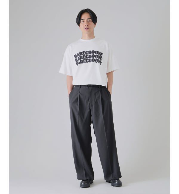 EDIFICE「《予約》WEB限定 T/R ワイド イージー スラックス」|スラックス|