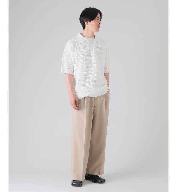 EDIFICE「《予約》WEB限定 T/R ワイド イージー スラックス」|スラックス|