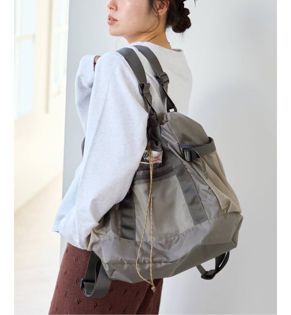 U by SPICK&SPAN「【CARIBOU MOUNTAINEERING】 別注L/W PACK TOTE」|トートバッグ|