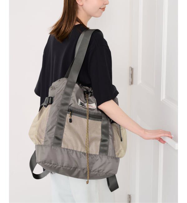 U by SPICK&SPAN「【CARIBOU MOUNTAINEERING】 別注L/W PACK TOTE」|トートバッグ|グレー