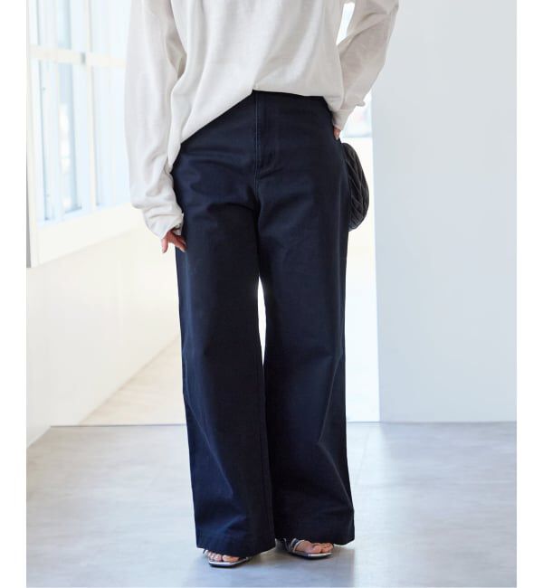 U by SPICK&SPAN「ヴィンテージライクチノパンツ」|チノ|