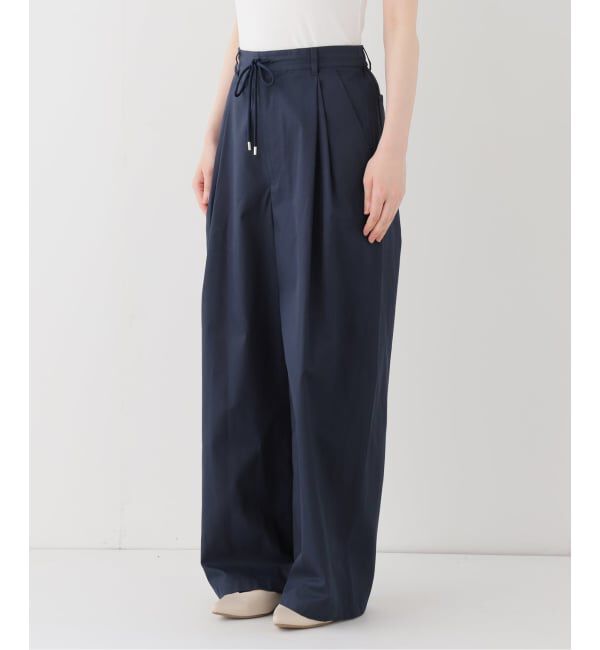 U by SPICK&SPAN「ルーズタックチノパンツ」|チノ|