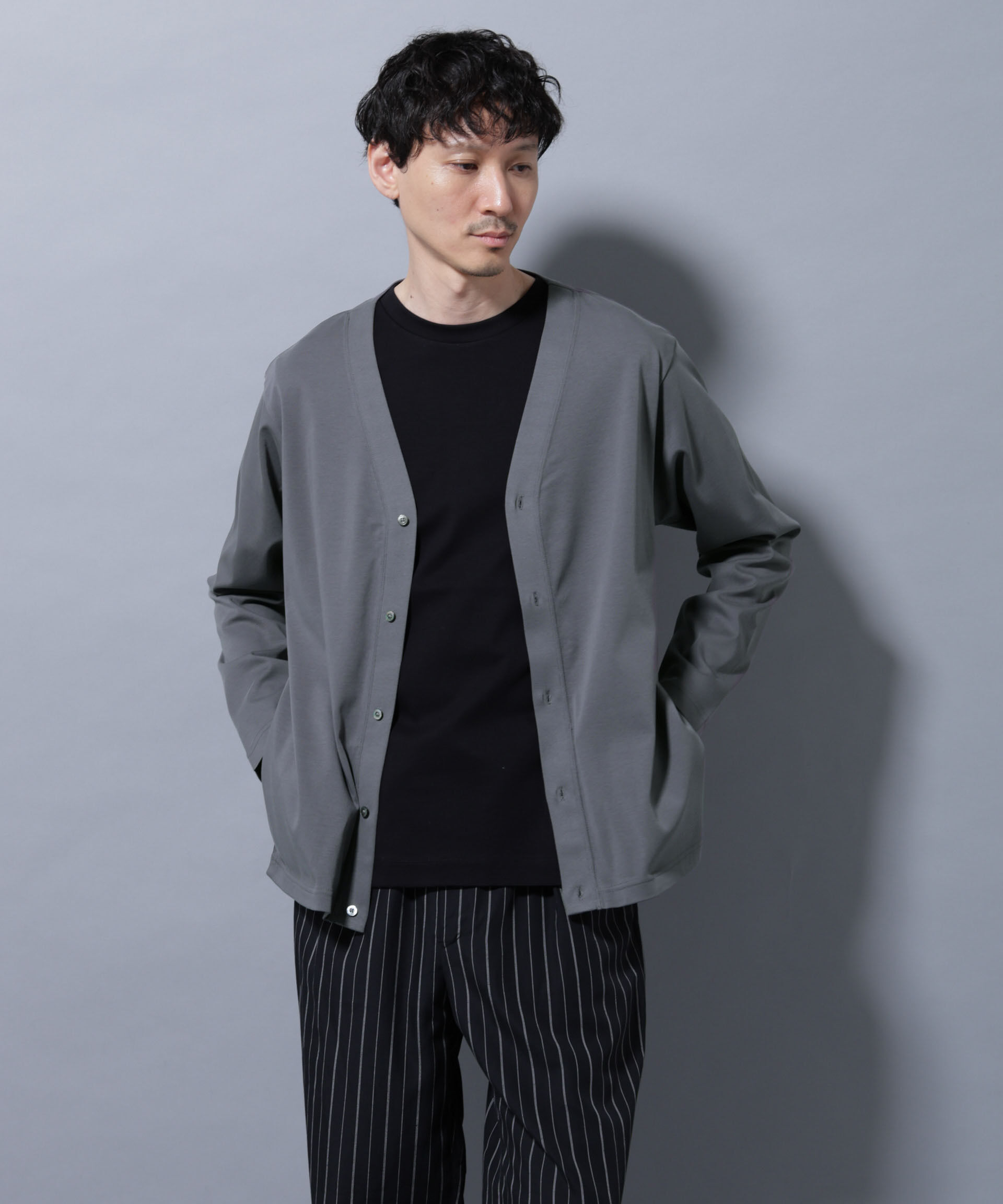nano･universe「アンチスメルカーディガン 長袖」|Tシャツ・カットソー|