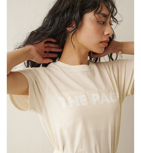 THE PAUSE「＜WEB限定カラーあり＞【THE PAUSE】THE PAUSE Tシャツ」|Tシャツ・カットソー|