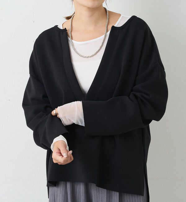  「袖シアーカットソー」|Tシャツ・カットソー|