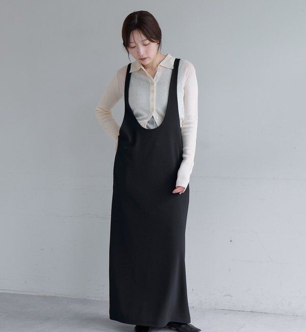  「【再入荷】カットジョーゼットジャンスカ」|ワンピース|