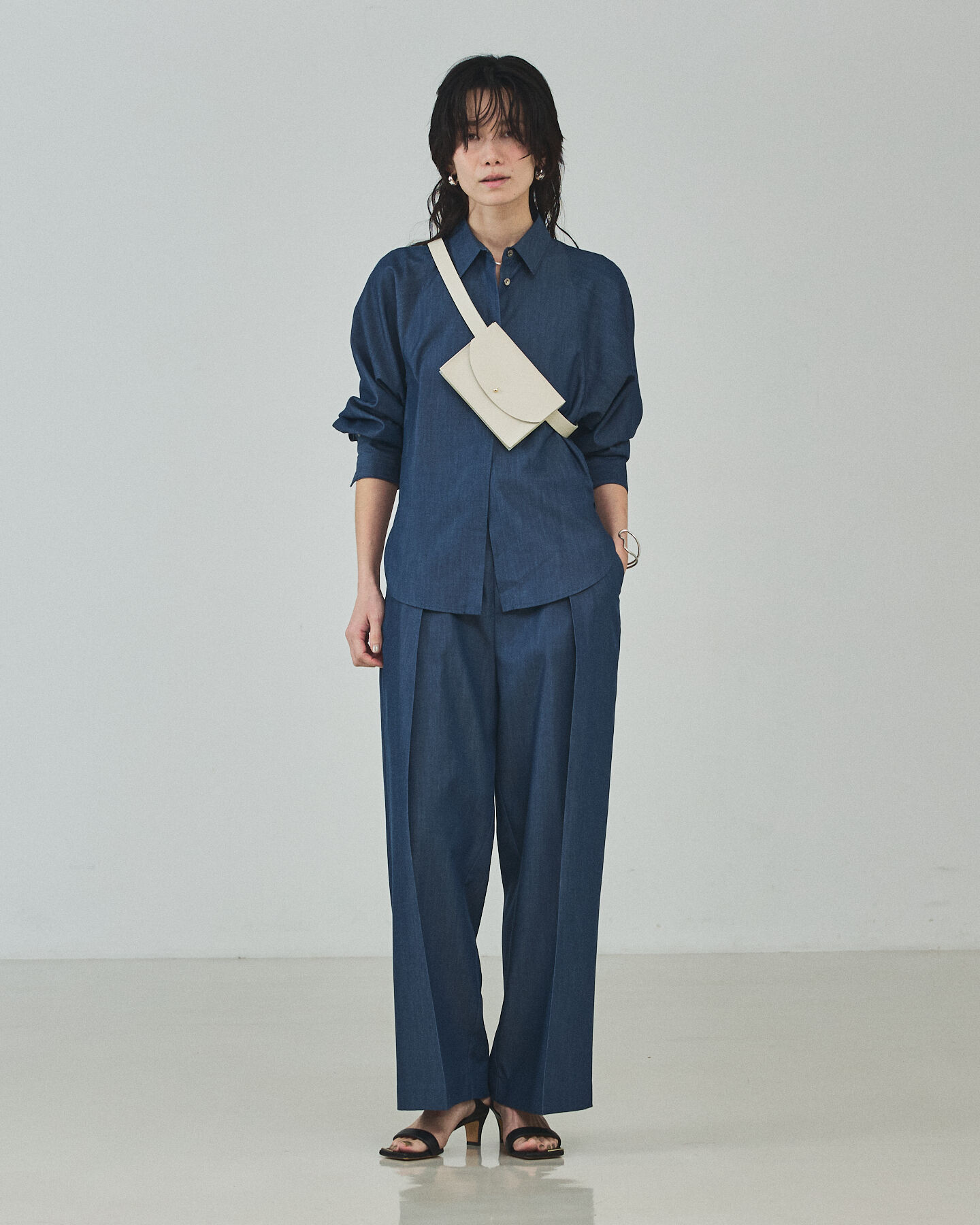 qualite「【Oggi掲載・セットアップ対応】テンセルハイツイストワイドパンツ」|その他|