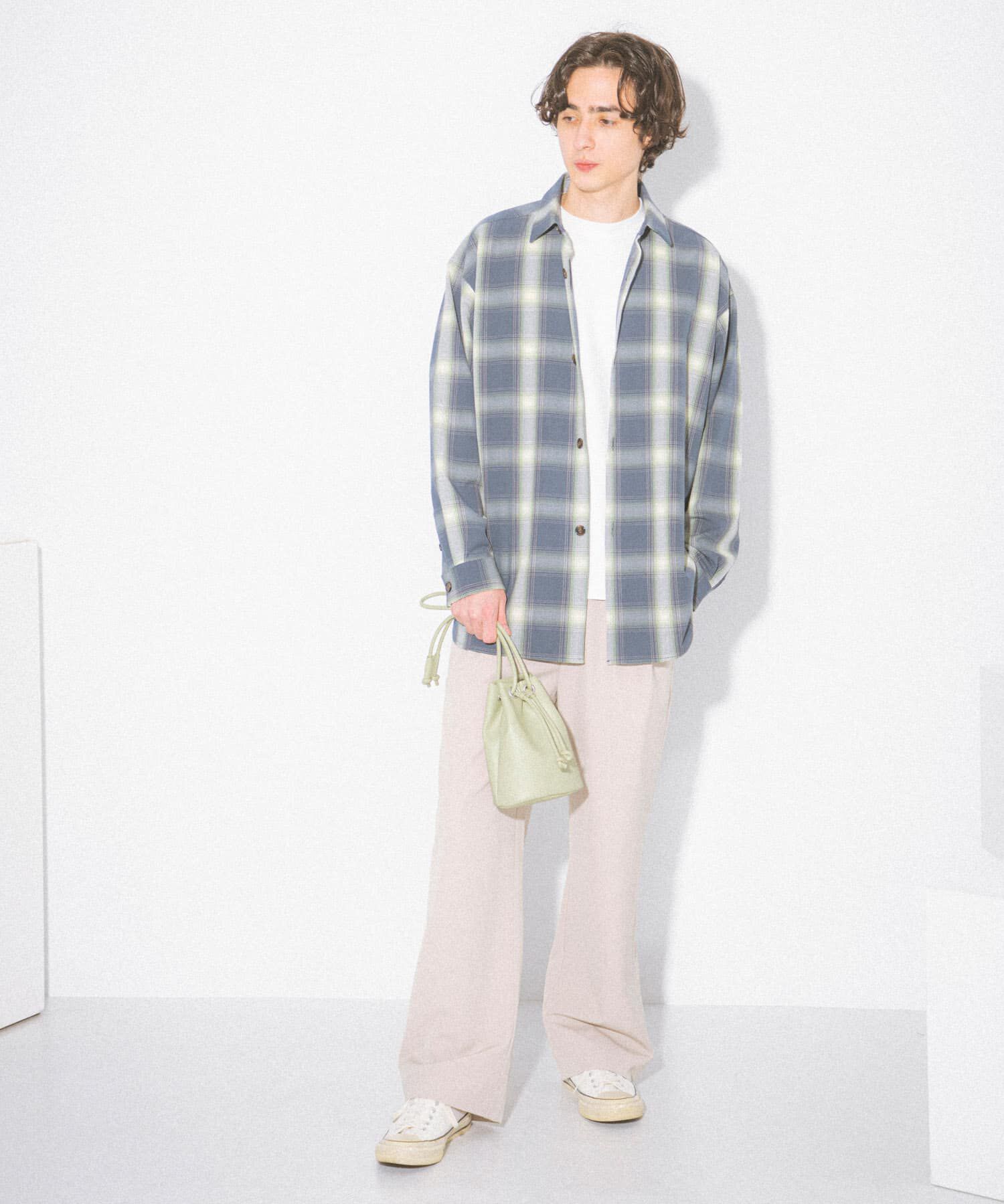 SENSE OF PLACE by URBAN RESEARCH「フェイクレザー2WAYキンチャクバッグ」|ショルダー・メッセンジャー|