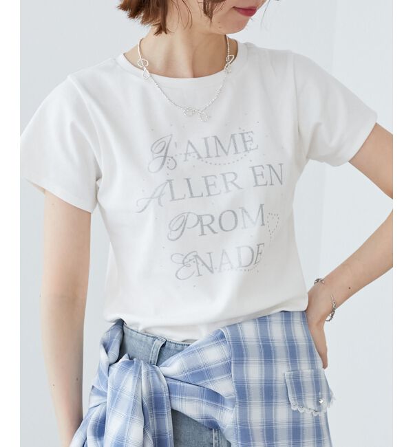  「キラキラロゴTシャツ」|Tシャツ・カットソー|