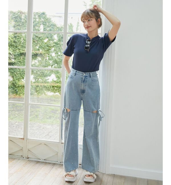  「タックスリーブトップス」|Tシャツ・カットソー|