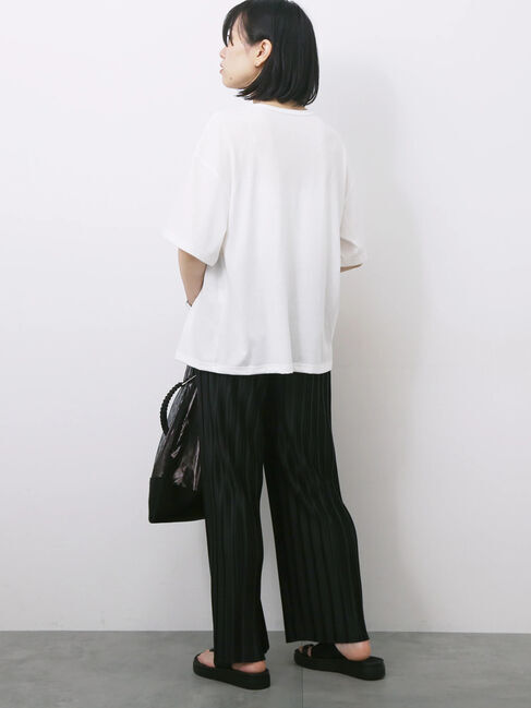 Samansa Mos2 blue「◎柄アソートプリーツパンツ」|その他|