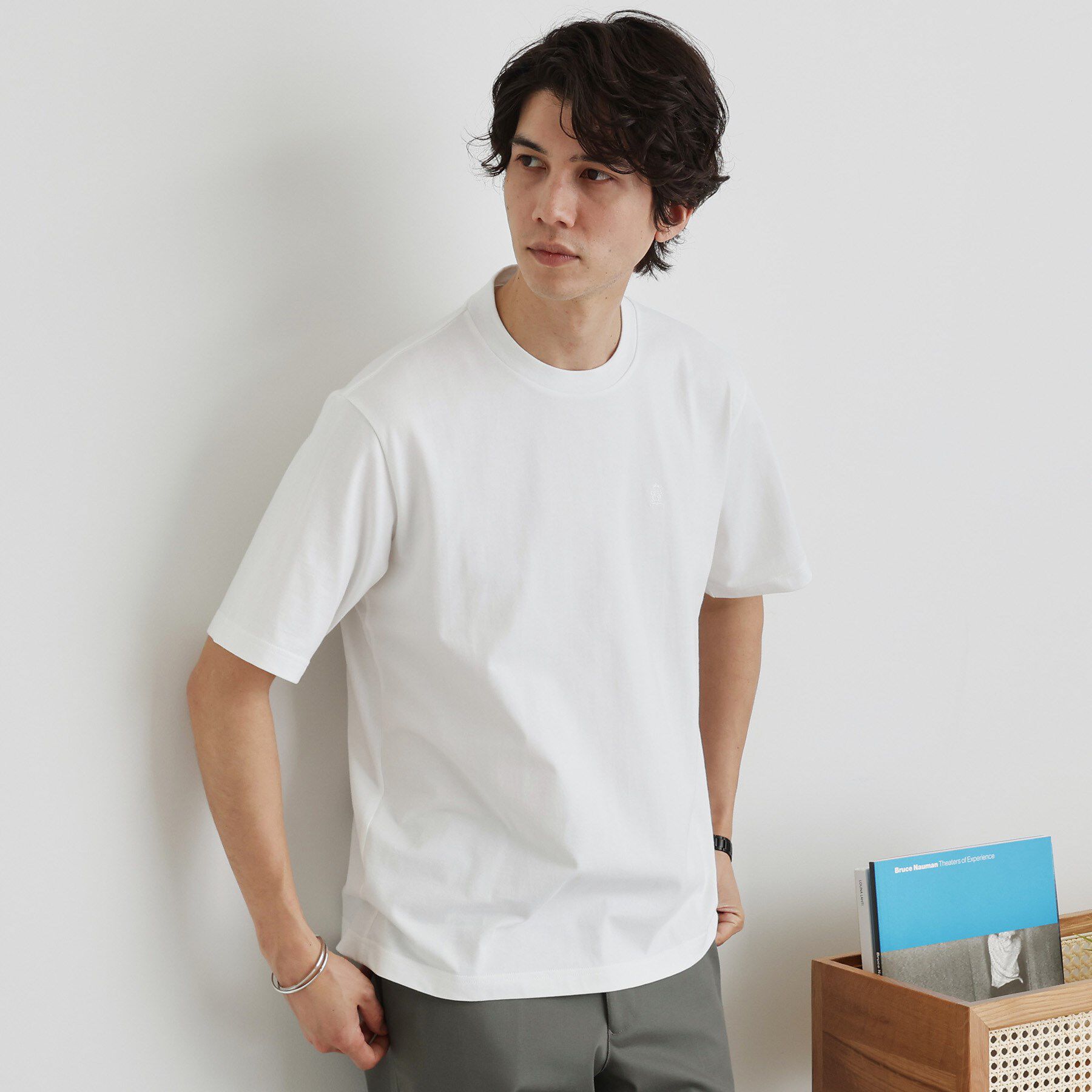 TAKEO KIKUCHI「【LIMITED/抗菌防臭】コットン テーラードTシャツ」|Tシャツ・カットソー|
