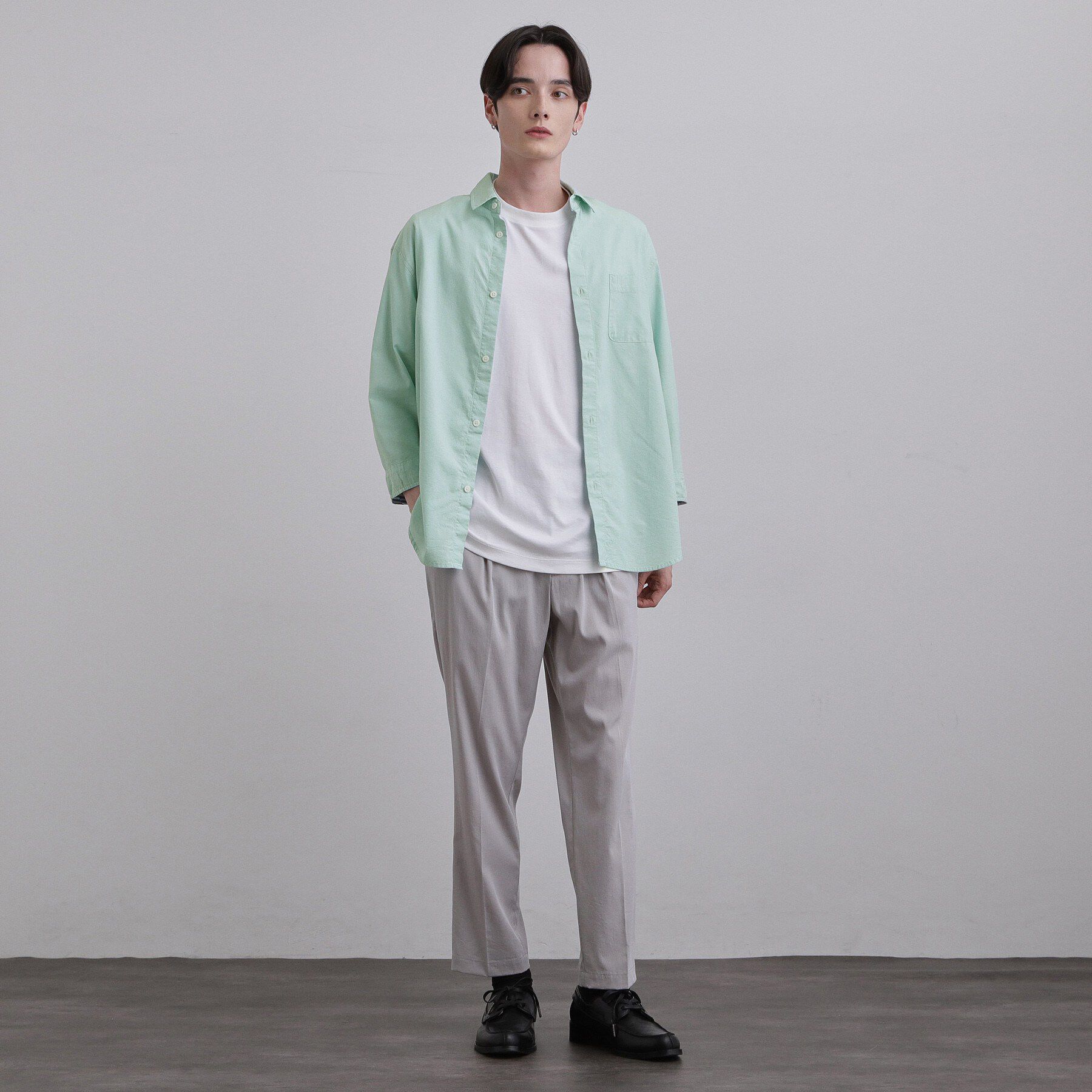 tk.TAKEO KIKUCHI「COOLMAX（R）7分袖シャツ」|シャツ・ブラウス|