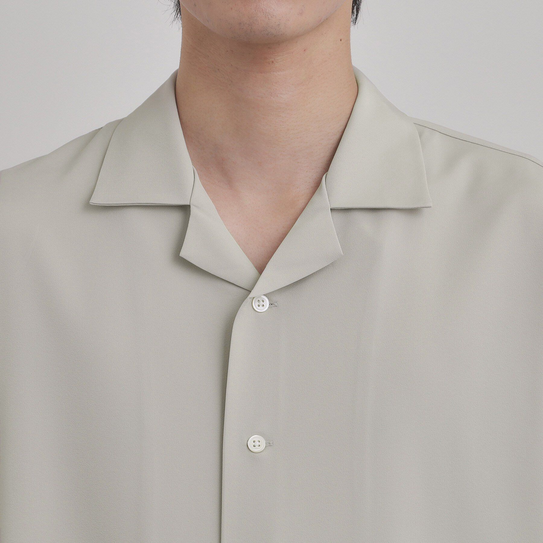 tk.TAKEO KIKUCHI「【上下2点セットアップ】トロミシャツセットアップ／接触冷感／ストレッチ／洗える」|シャツ・ブラウス|