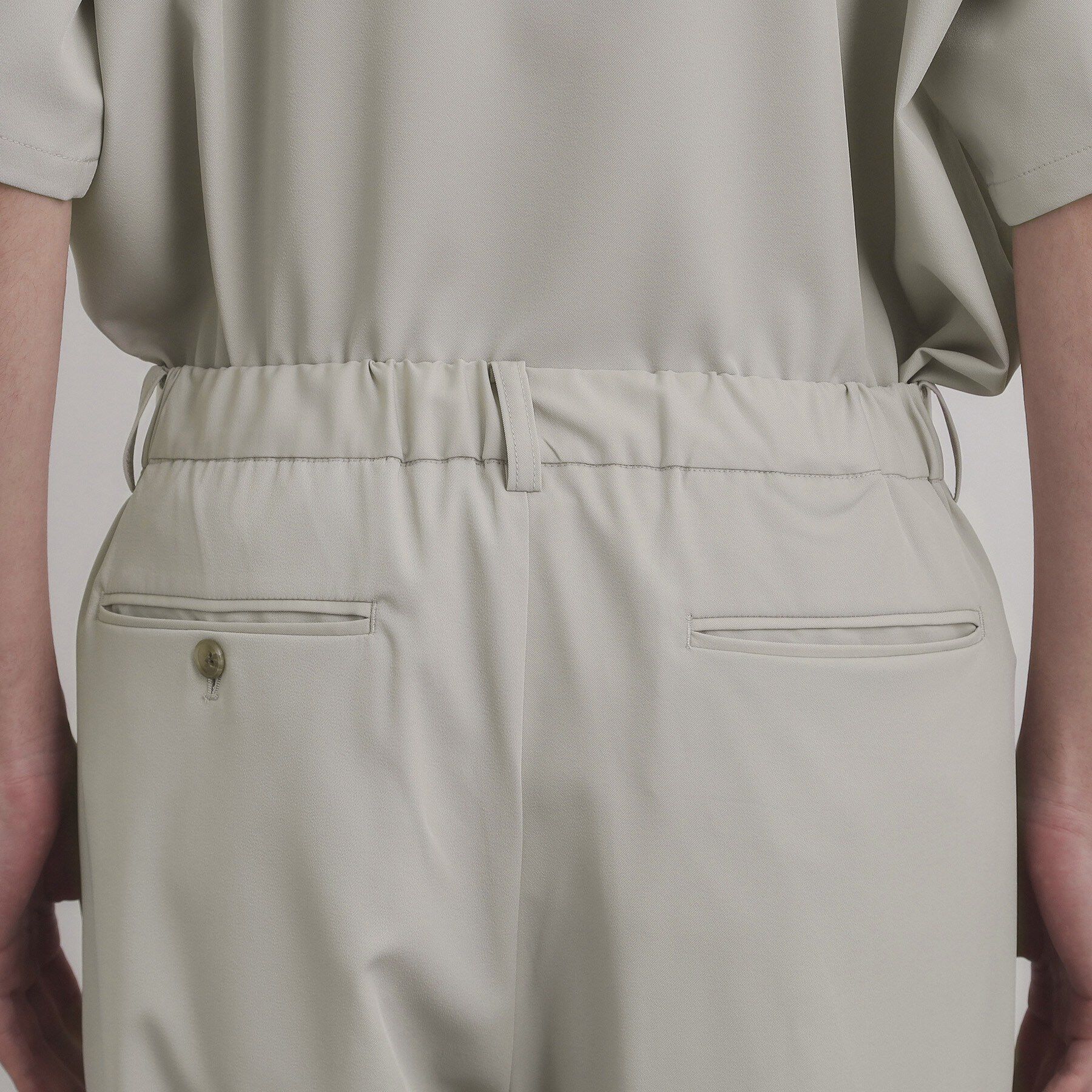 tk.TAKEO KIKUCHI「【上下2点セットアップ】トロミシャツセットアップ／接触冷感／ストレッチ／洗える」|シャツ・ブラウス|