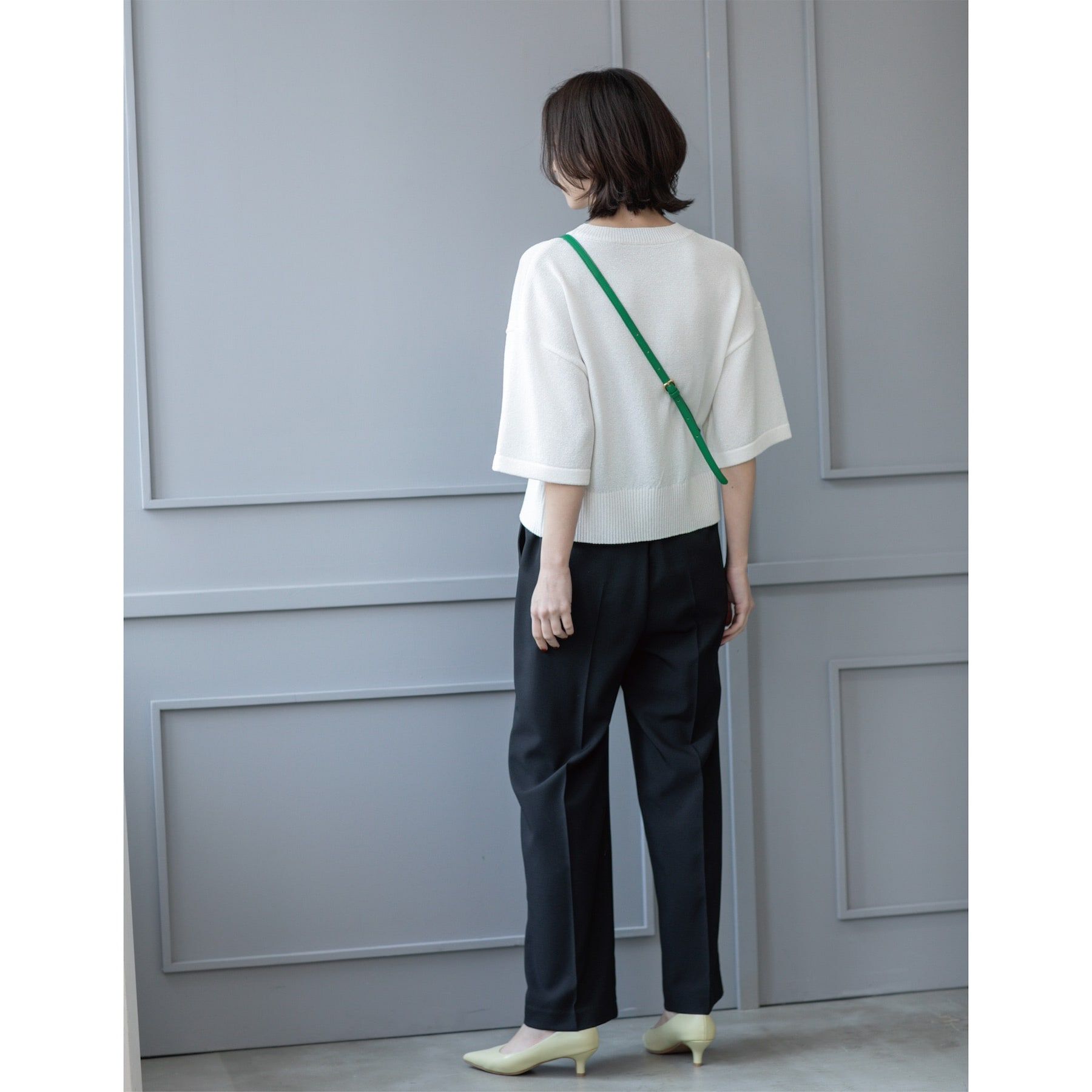 OPAQUE.CLIP「《SS-LLsize》美脚ストレッチイージーワイドパンツ【洗濯機洗い可／防シワ】」|その他|