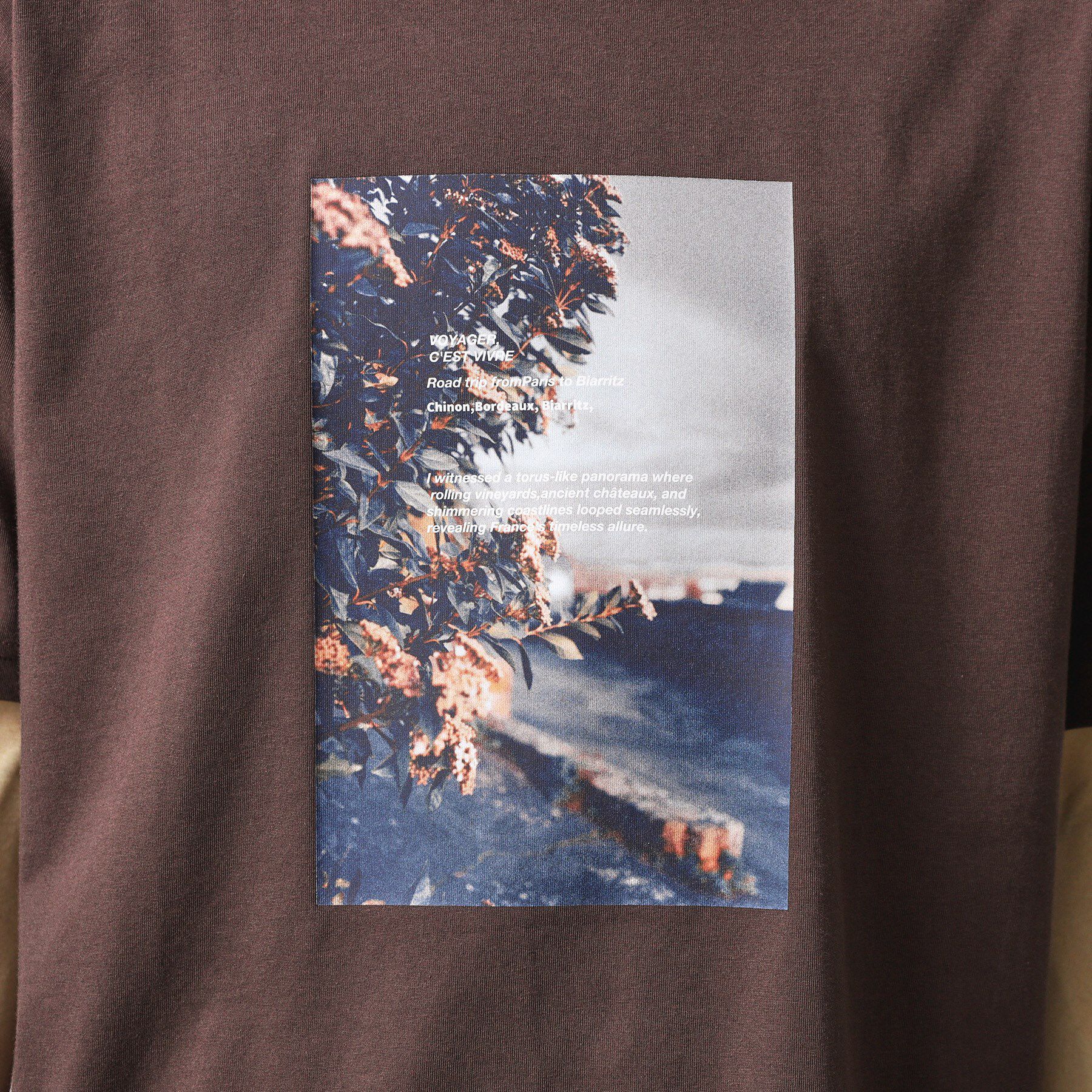 THE SHOP TK「【旅するTシャツ】フォトプリント 洗濯機OK/サスティナブル」|Tシャツ・カットソー|