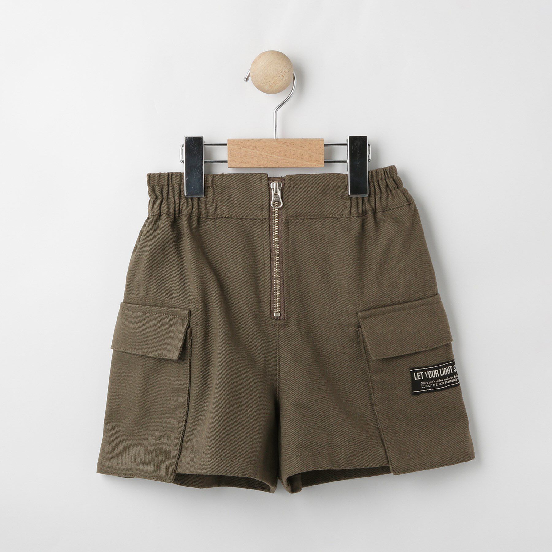 SHOO･LA･RUE「【130-150cm】ツイルフロントファスナーパンツ」|その他|