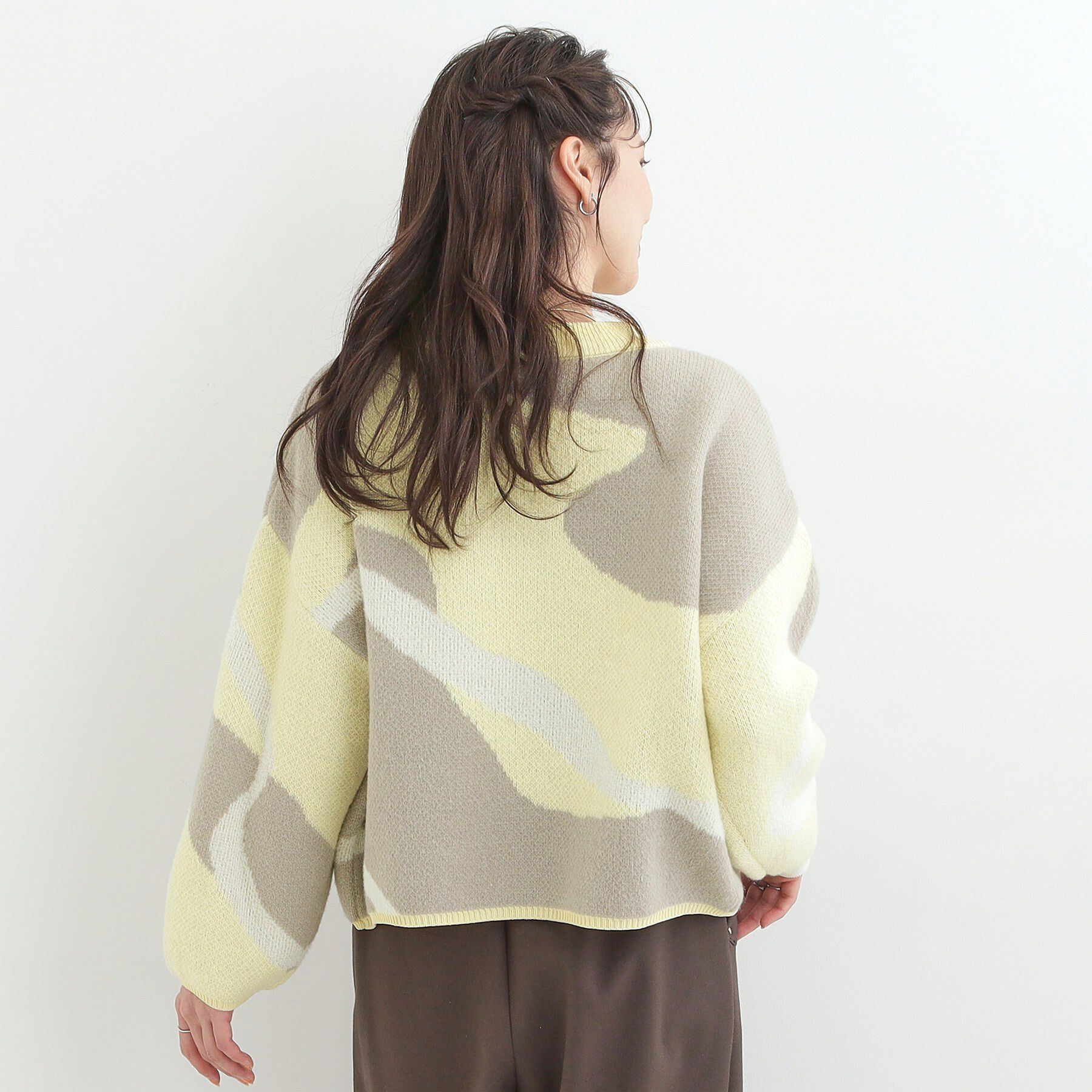 SHOO･LA･RUE「【選べる4柄】ダブルZIPで着こなし色々 柄カーディガン」|カーディガン|