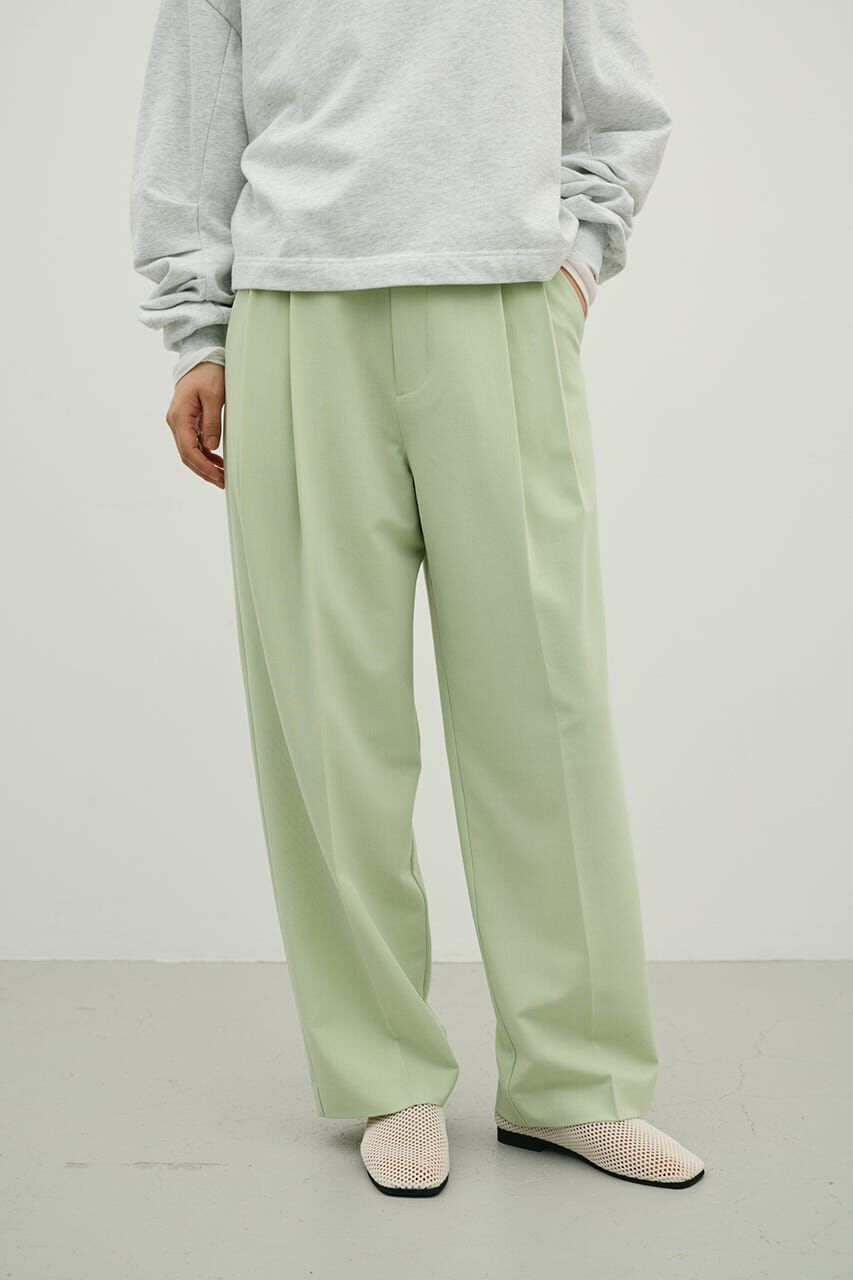 STYLEMIXER「ベーシックツータックパンツ」|その他|L/GRN1