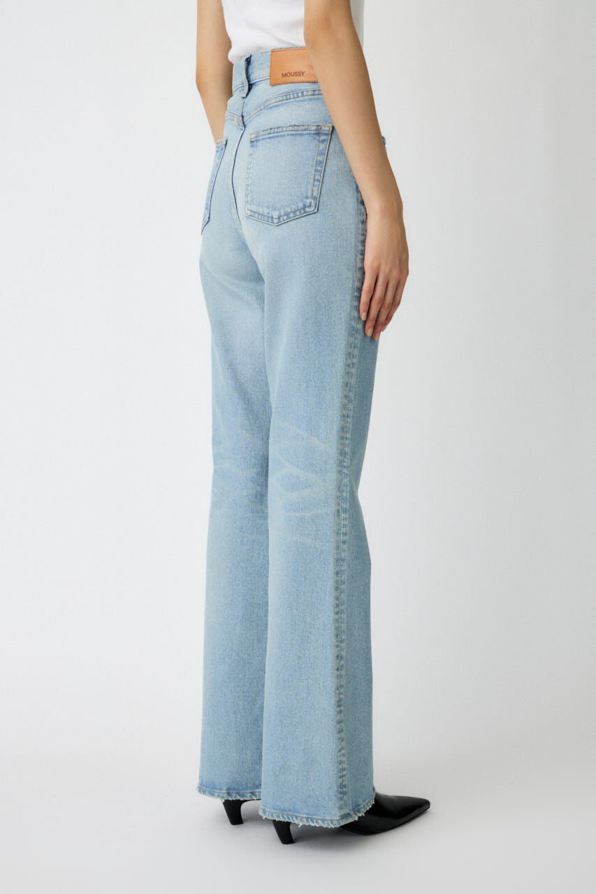 MOUSSY「MVS L/BLU FLARE」|デニム|
