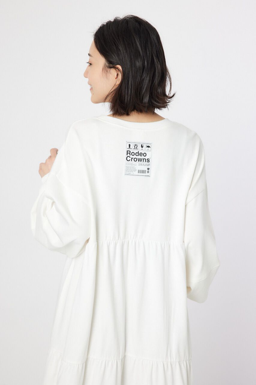 RODEO CROWNS「ネームパッチティアードマキシワンピース」|ワンピース|