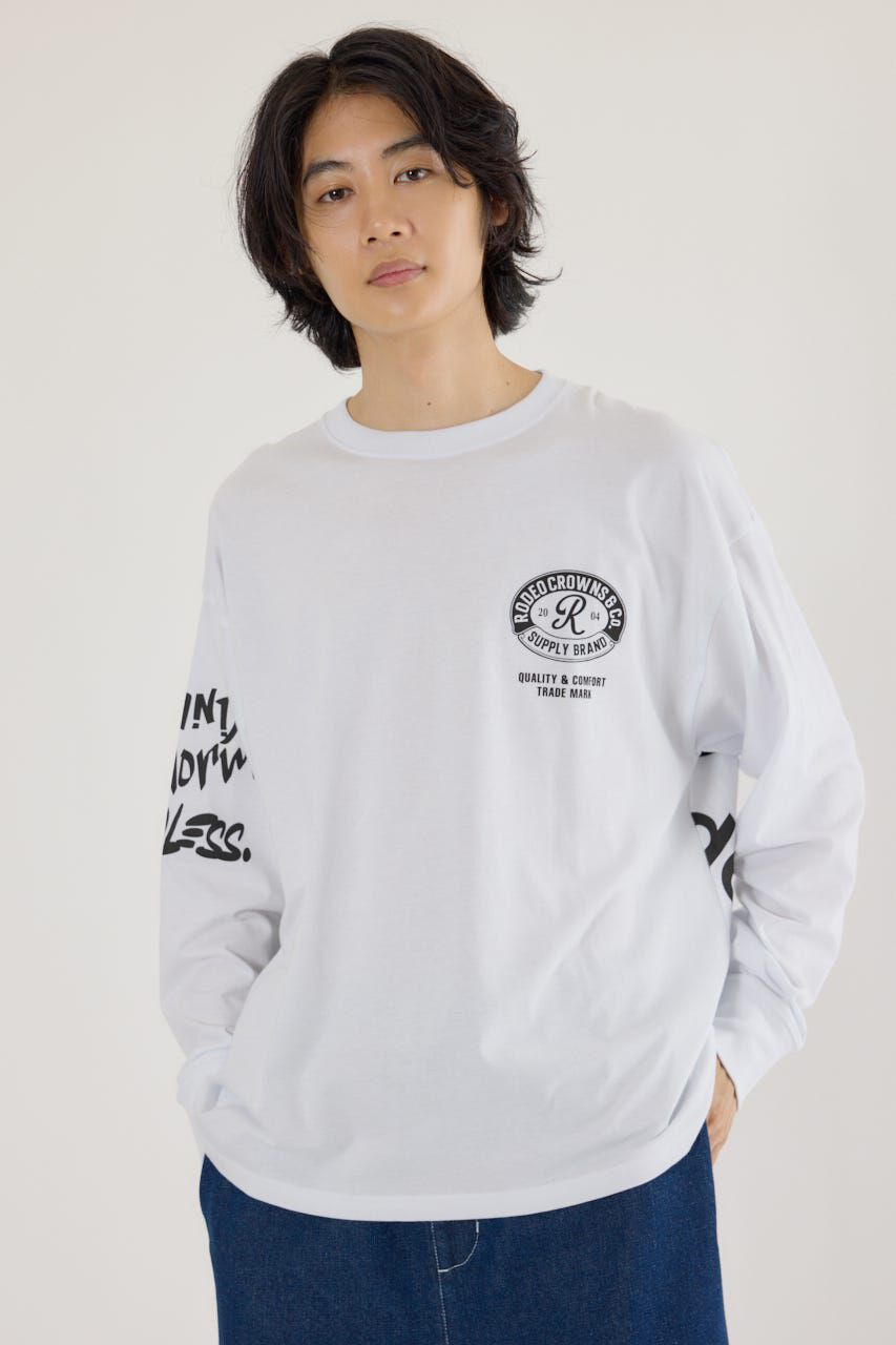 RODEO CROWNS「3steps 長袖Tシャツ」|Tシャツ・カットソー|