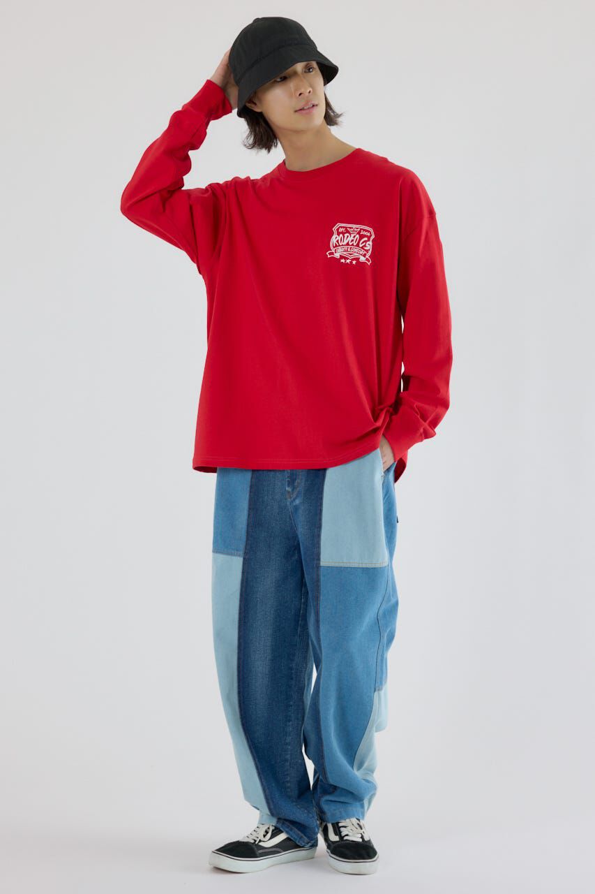 RODEO CROWNS「クラウンボール長袖Tシャツ」|Tシャツ・カットソー|