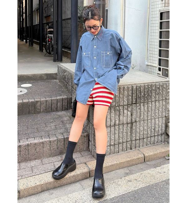 Ungrid「ニットハーフパンツ」|その他|