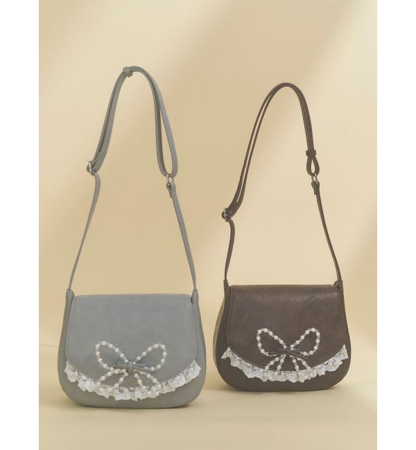 merry jenny「pearl butterfly lace shoulder bag」|ショルダー・メッセンジャー|