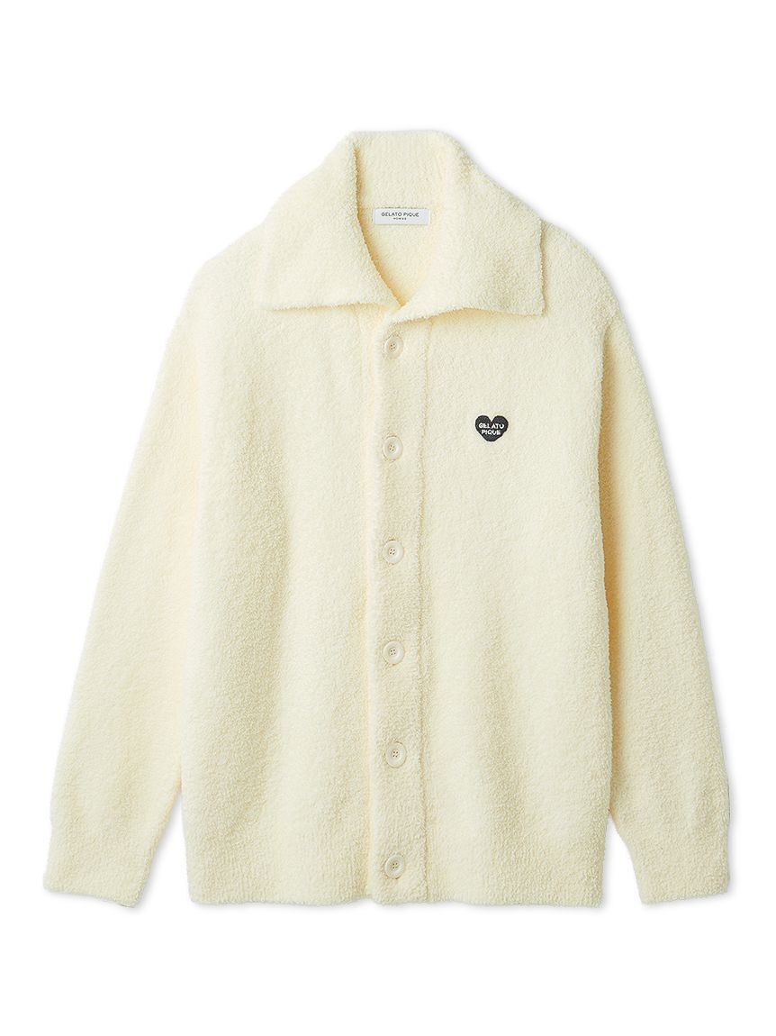 GELATO PIQUE HOMME「【HOMME】べビモコハートロゴ刺繍カーディガン」|カーディガン|CRM