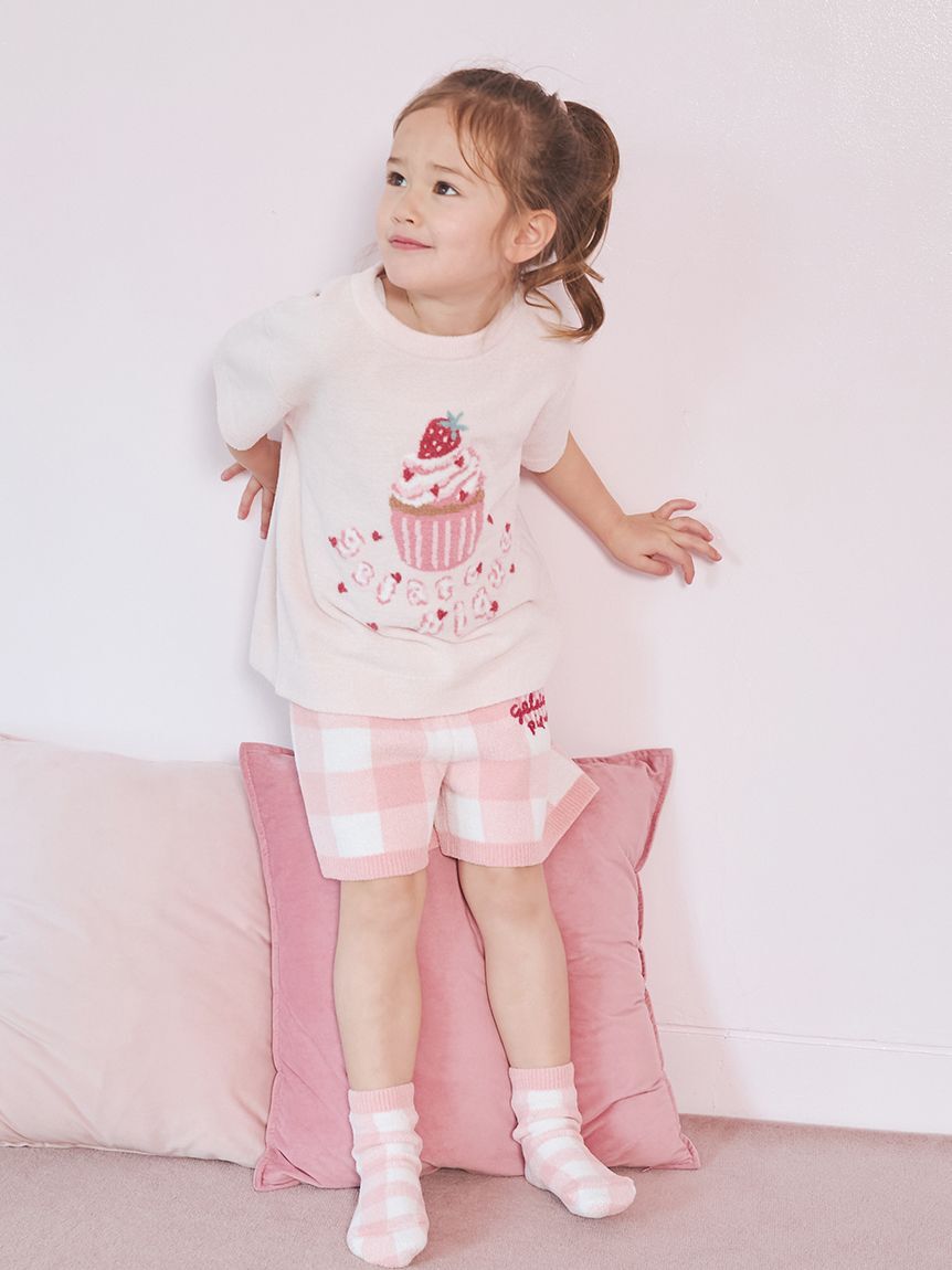 GELATO PIQUE KIDS & BABY「【KIDS】エアリーモコギンガムチェック柄ソックス」|その他|