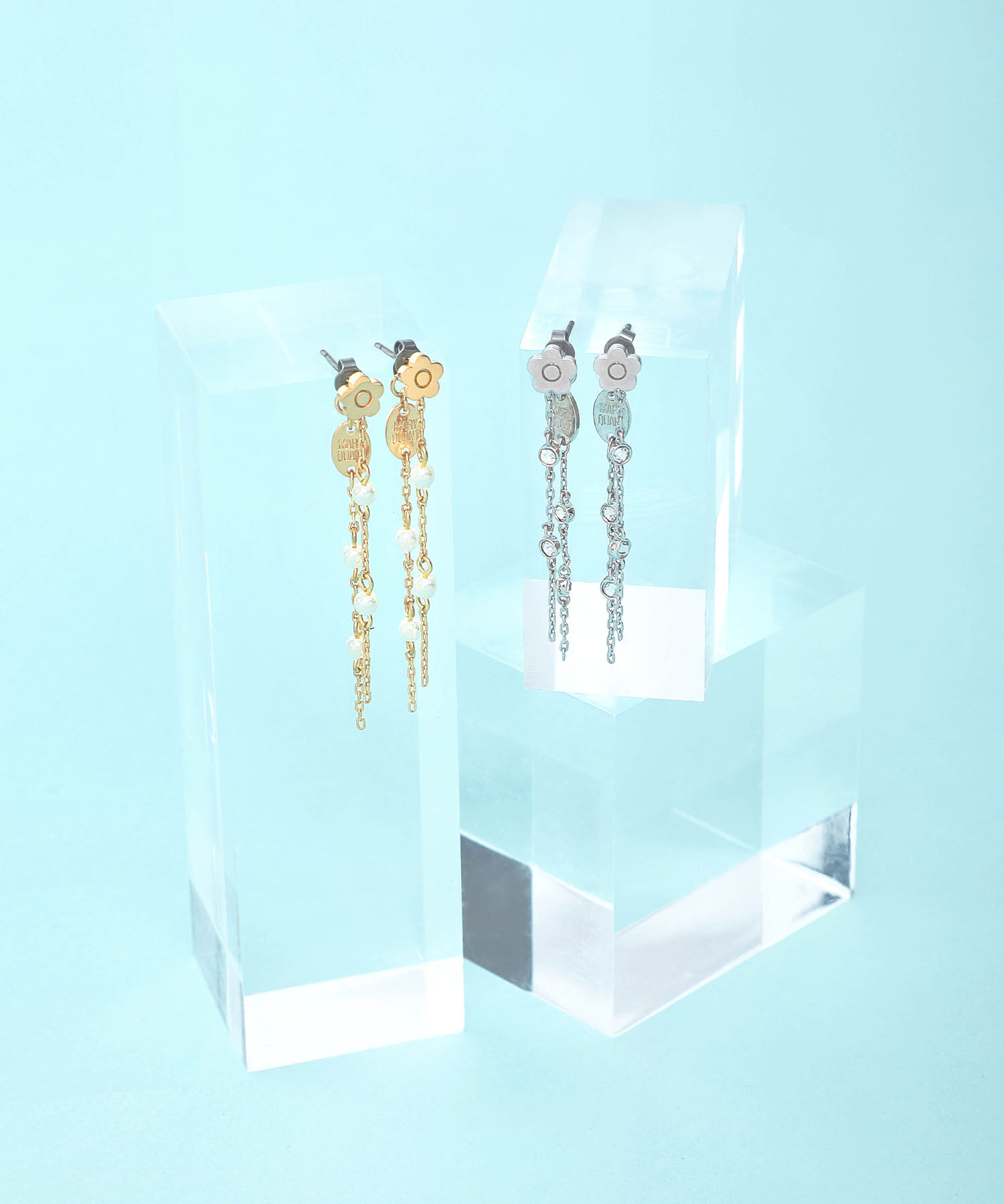 MARY QUANT「ステーションパール ピアス」|ピアス|