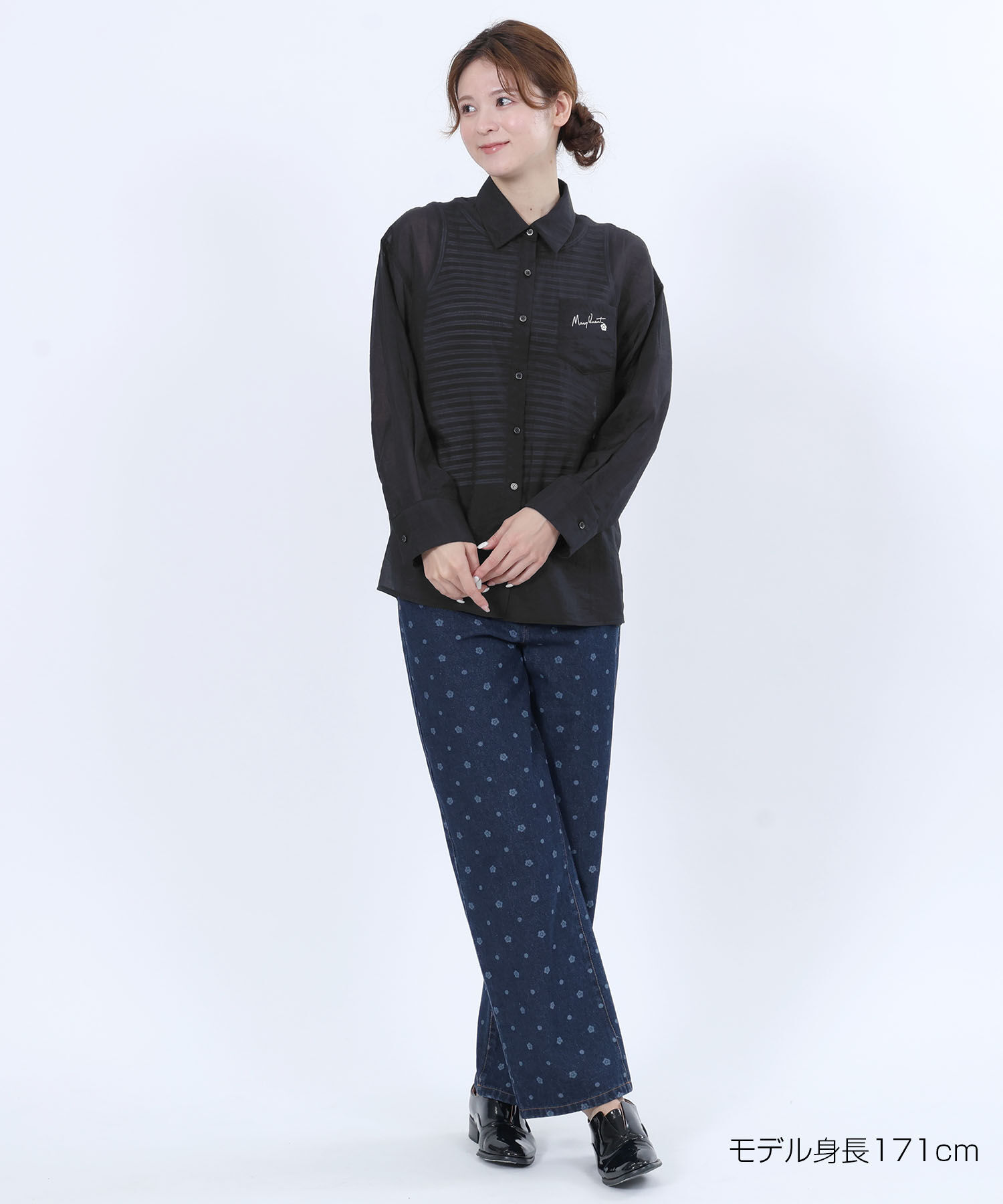 MARY QUANT「シアーUVシャツ ブラウス」|シャツ・ブラウス|
