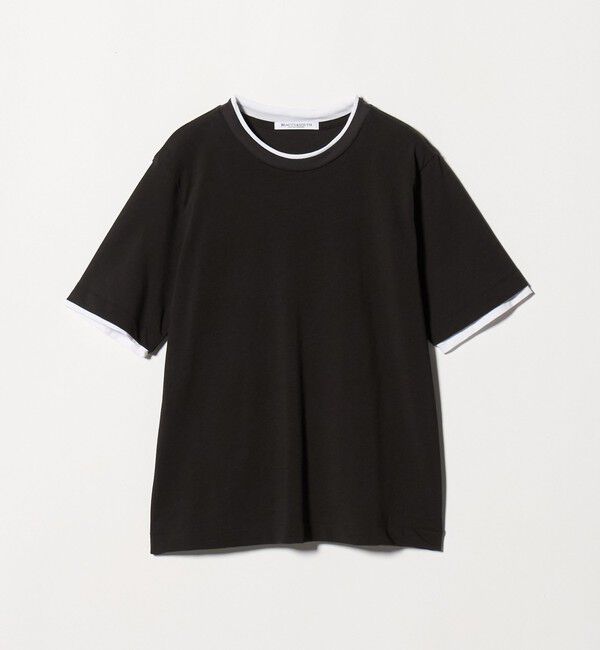 BEAUTY&YOUTH UNITED ARROWS「コットン レイヤード クルーネックTシャツ」|Tシャツ・カットソー|DK.GRAY