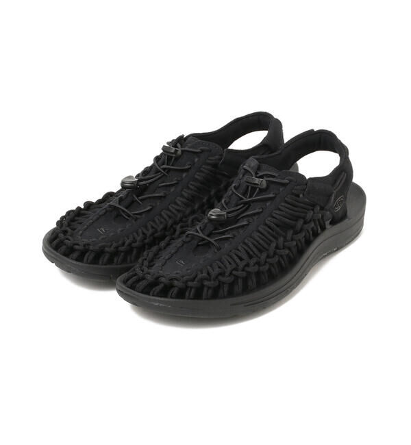 BEAMS「KEEN / UNEEK」|サンダル|BLACK/DAWN_BLUE
