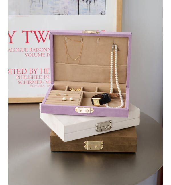 journal standard Furniture「《WEB限定予約》JSF JEWELRY BOX A5 NT　ジュエリーボックス　」|その他|