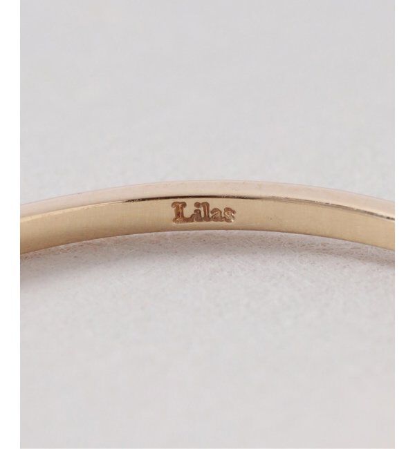 Lilas by Spick&Span「5ピースダイヤステーションリング K10」|リング|