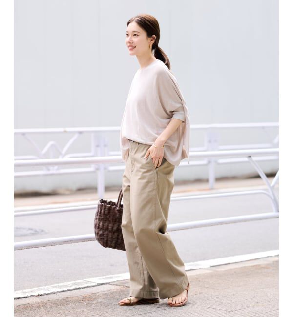FRAMeWORK「≪一部カラーWEB限定 / 追加≫OVER SIZED CHINO パンツ 2」|チノ|