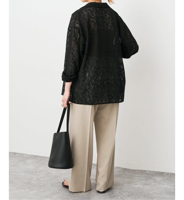 Spick and Span「《手洗い可 / 追加2予約》PEウォッシャブルイージースラックスパンツ」|スラックス|