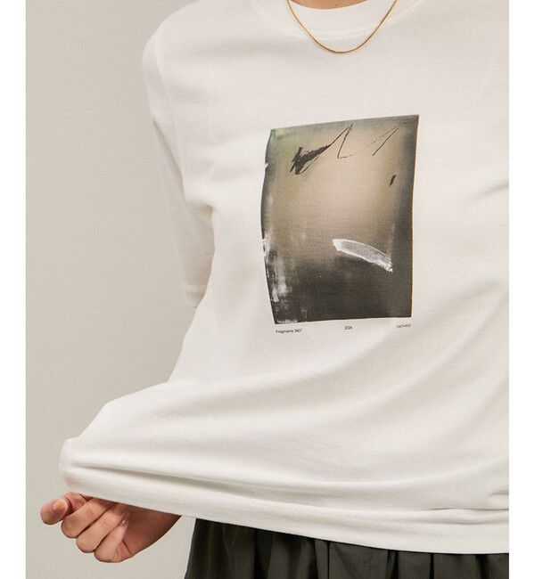 SALON adam et rope'「YASUKO HIRANO ARTプリントコンパクトT」|Tシャツ・カットソー|
