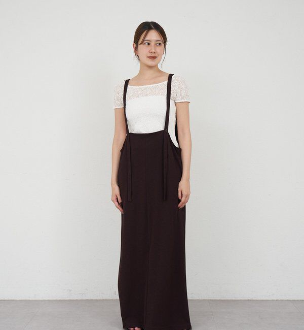  「【再入荷】カットジョーゼットジャンスカ」|ワンピース|
