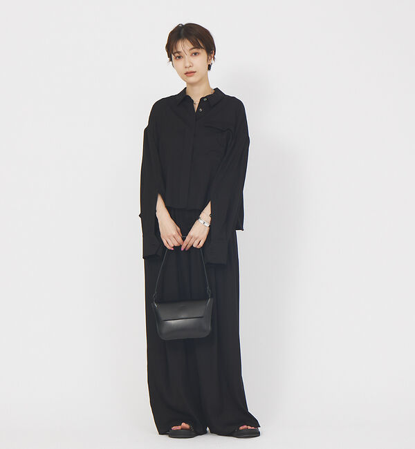 Rouge vif「【セットアップ対応】タックワイドパンツ」|その他|