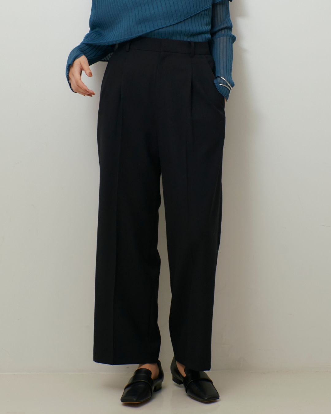 qualite「【セットアップ対応】TWツイルパンツ」|その他|ブラック