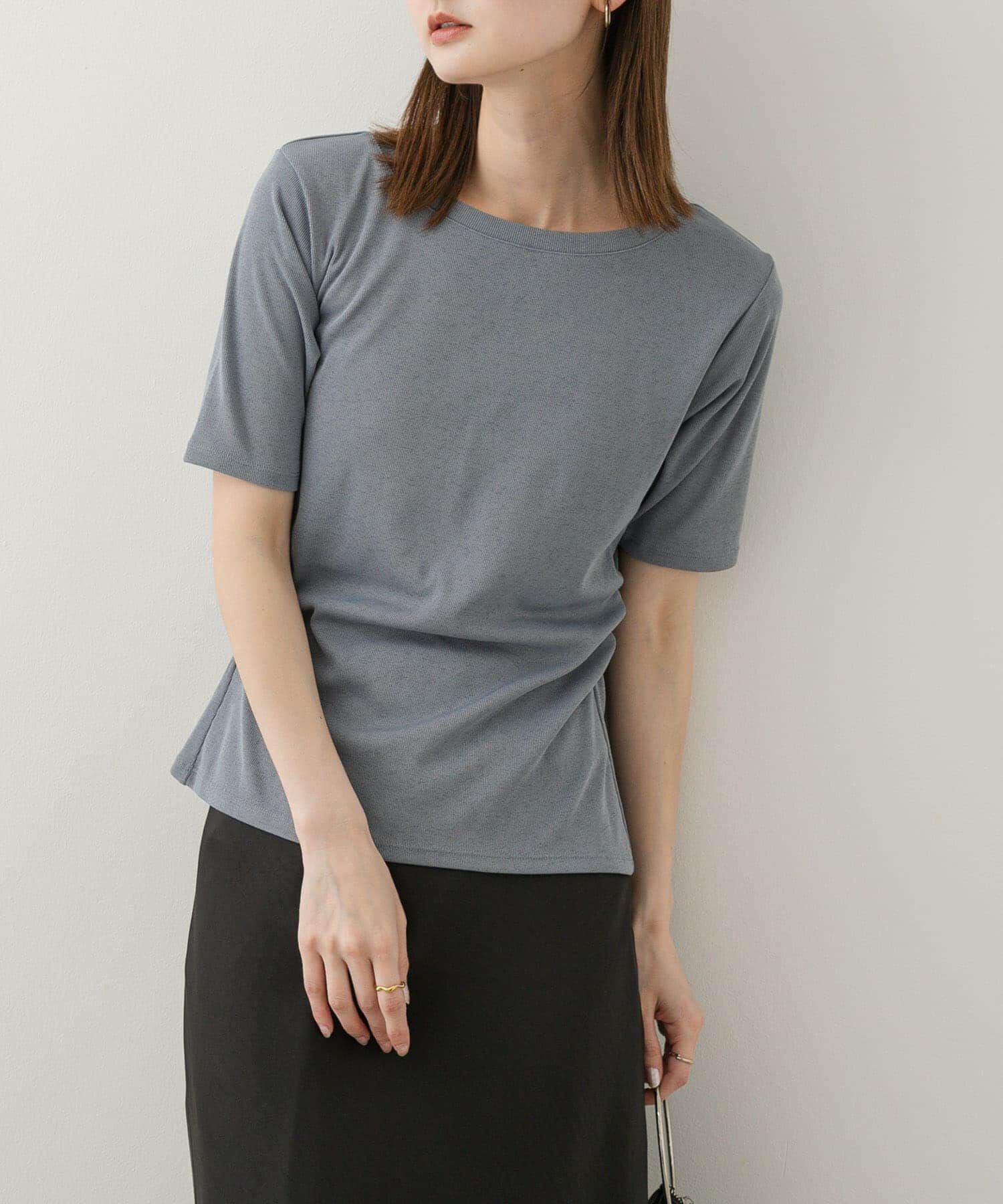 SENSE OF PLACE by URBAN RESEARCH「2WAYウエストギャザーリブトップ」|Tシャツ・カットソー|