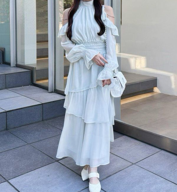  「アメスリティアードロングワンピース」|ワンピース|
