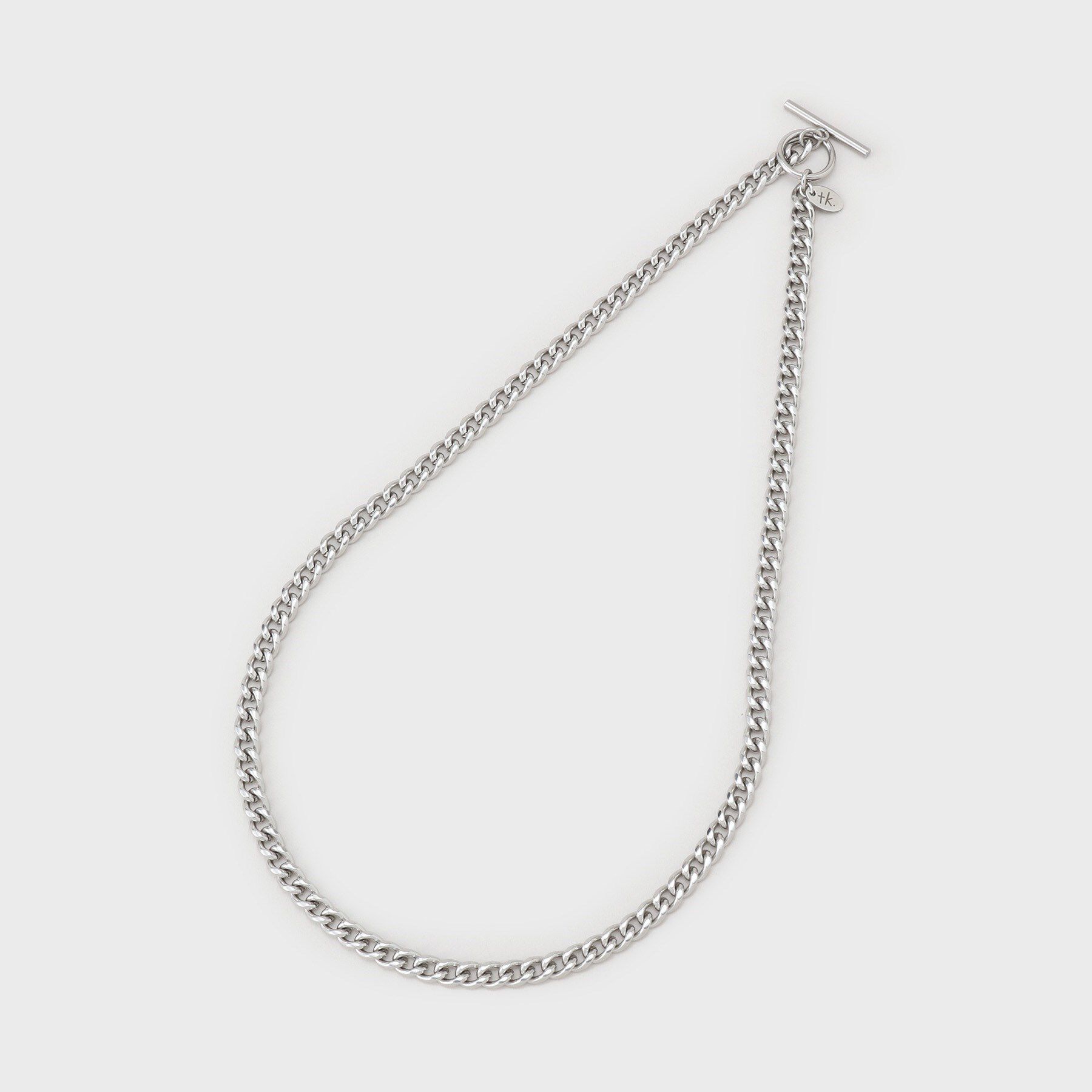 tk.TAKEO KIKUCHI「MULTI DESIGN STAINLESS NECKLACE / マルチデザイン アソートステンレ」|ネックレス|シルバー(506)