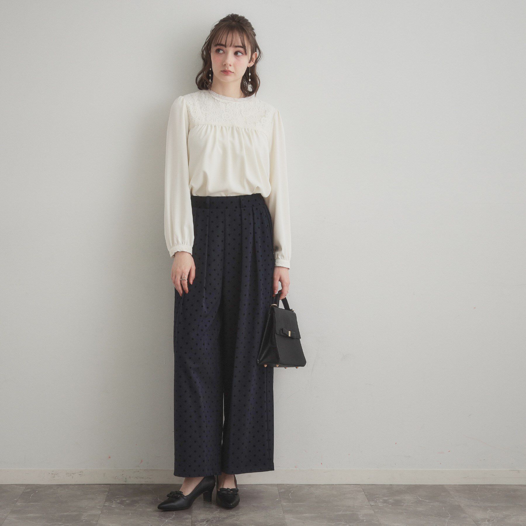 Couture broach「フロッキードットパンツ」|その他|